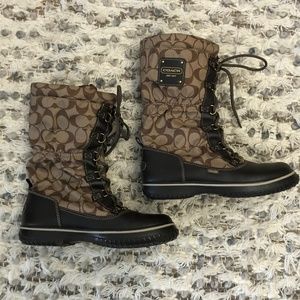 Coach Duck Boots